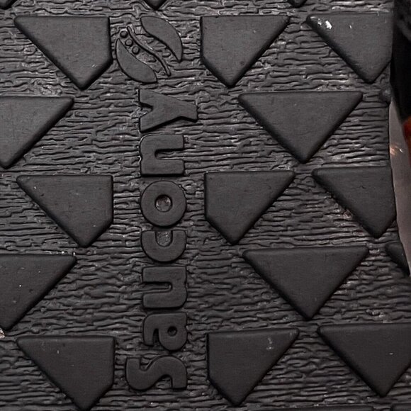 Saucony Jazz Low Pro Baby Jazz Sneakers Unisex 6M Navy Orange Leather Upper - Picture 7 of 10